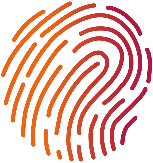 SSA fingerprint logo, Make an impression