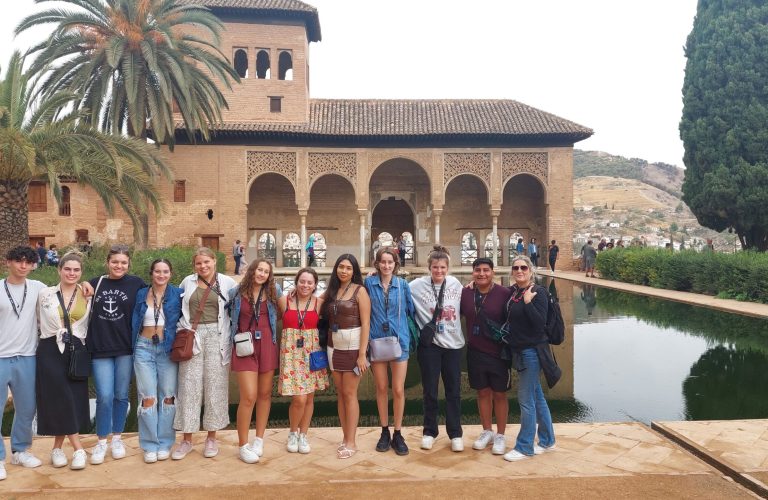 Students out and about In Alicante