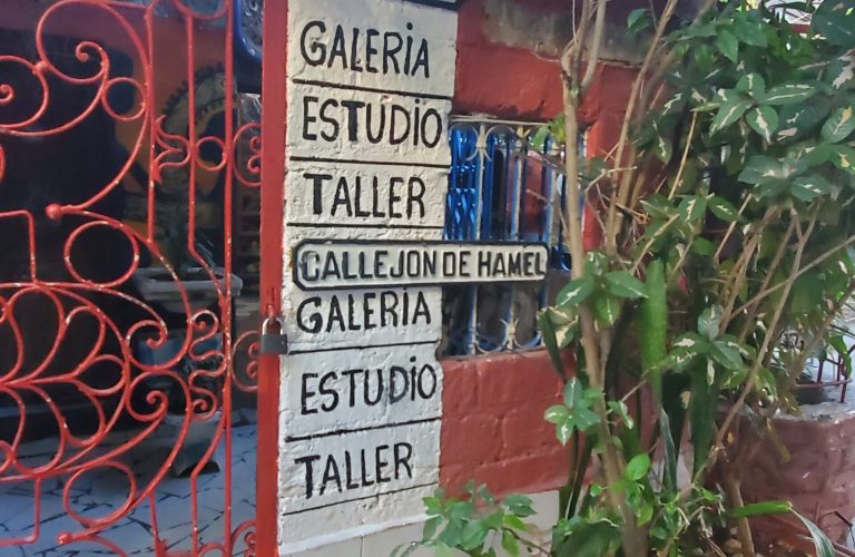Street signs in Havana